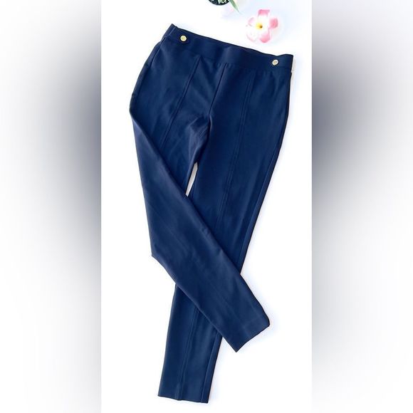 ANNA KLEIN Stretch Dress Pants - Picture 1 of 5